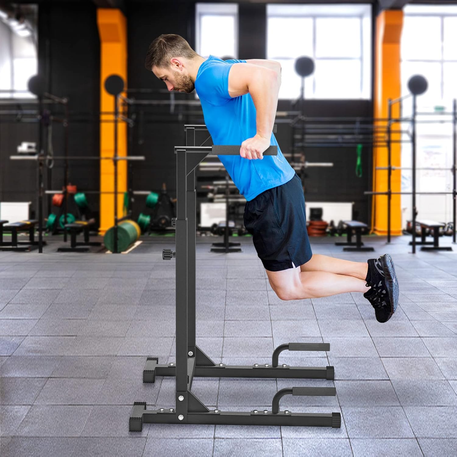 Home Gym Build - Peralatan Gym Rumahan, Bar Push-Up &