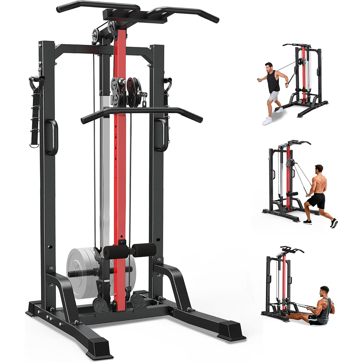 Leg Home Gym Workout - Mesin Gym Rumah Pooboo - Sistem