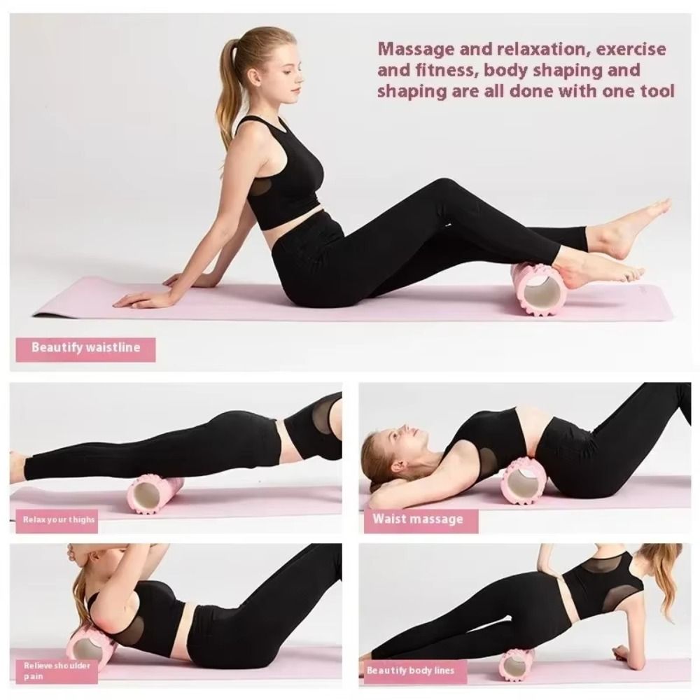 Foam Roller High Density - Roller Busa EVA untuk Punggung, Alat