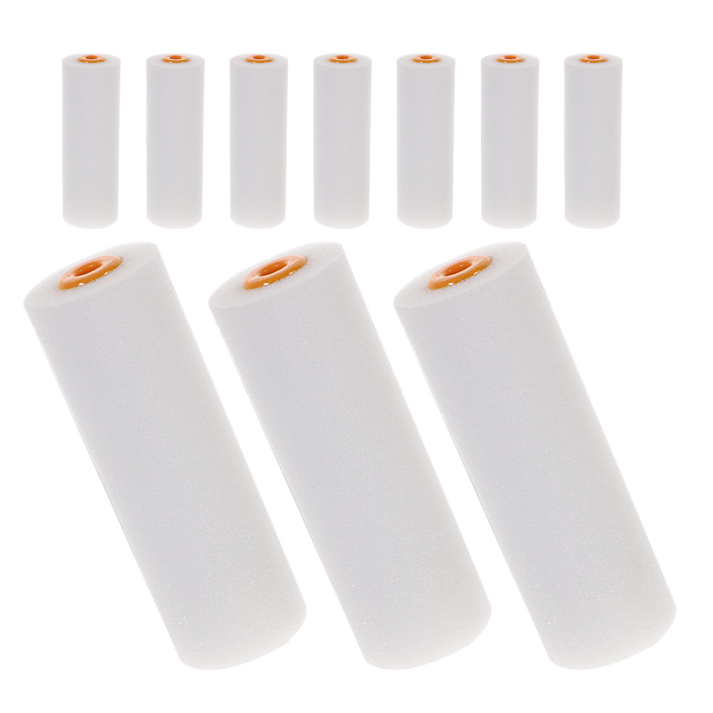 Foam Roller High Density - 10 Buah Sikat Rol Spons 4