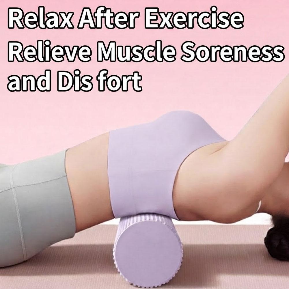 Foam Roller High Density - Rol Busa Yoga EVA Kepadatan Tinggi