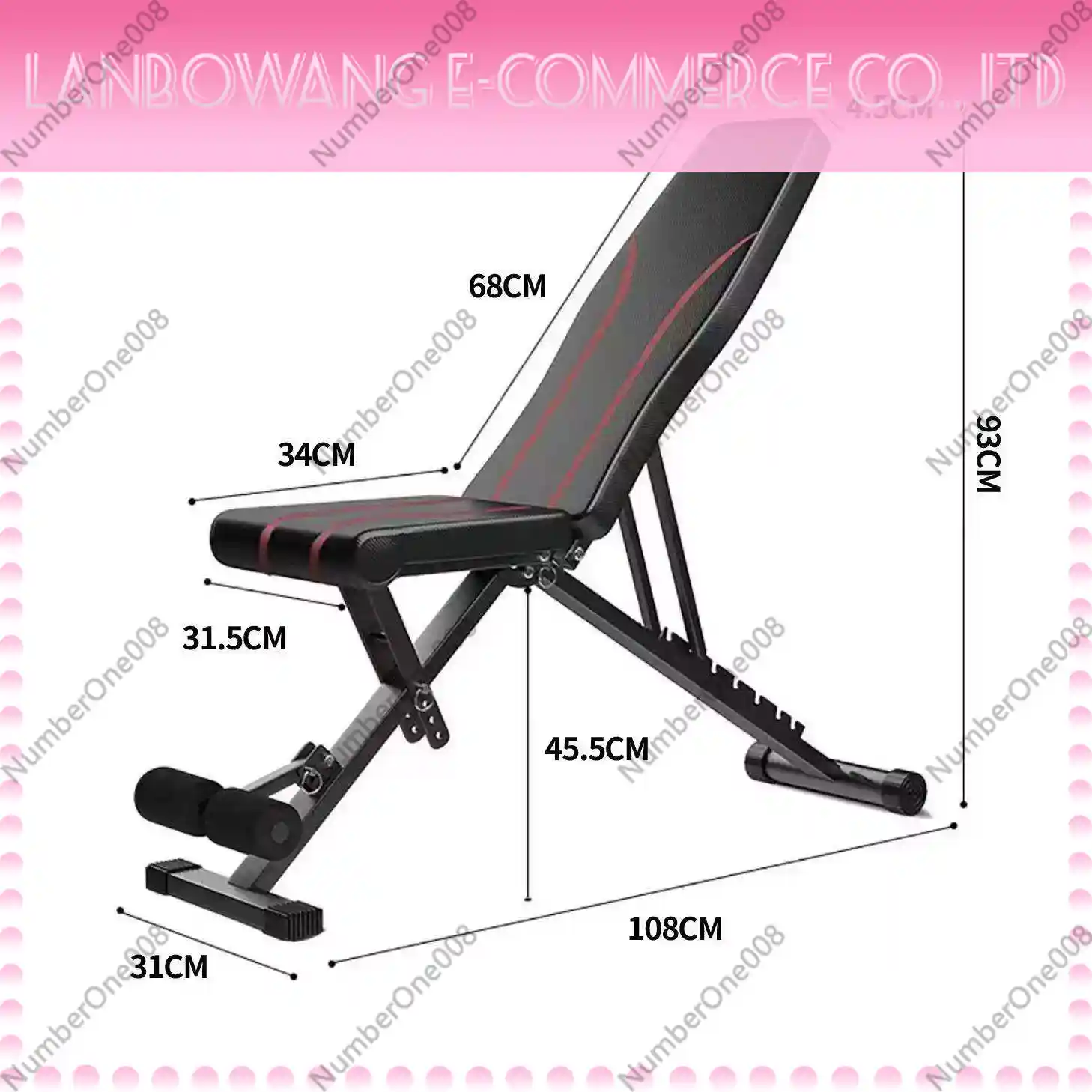 Home Gym Installation - Alat Fitness Lipat untuk Sit-up, Latihan