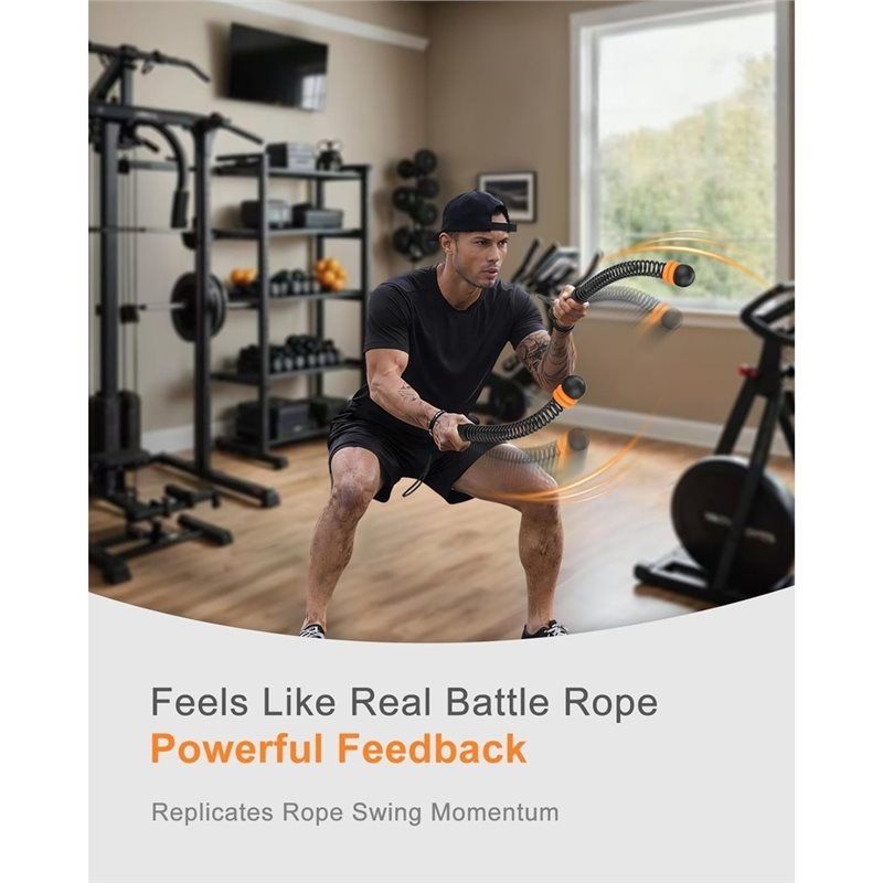 Battle Rope Heavy - ABVH-Tali Latihan Tanpa Kabel yang Dapat
