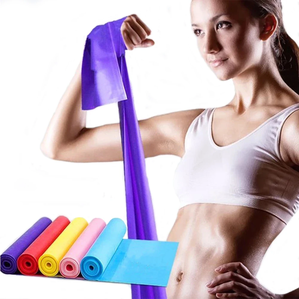 Weight Belt Lifting - Pita Elastis Yoga Portabel Pilates Lingkaran