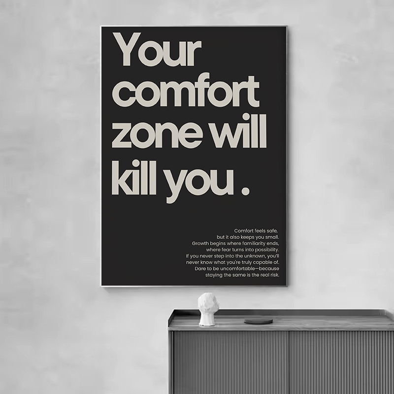 Poster Kutipan Motivasi Latiha - Home Gym Interior Design ulasan dan harga