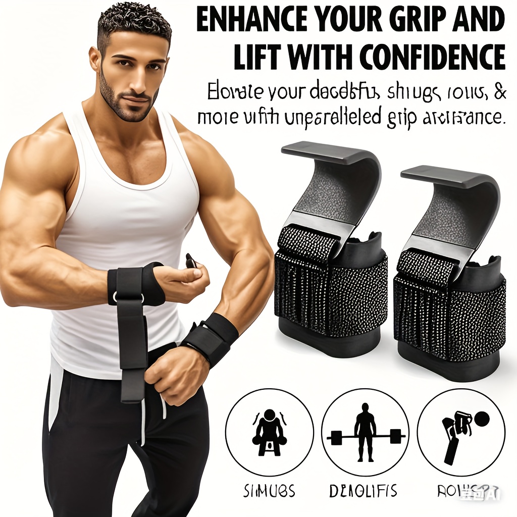 Pegangan Kait Angkat Beban den - Lifting Straps Wrist ulasan dan harga