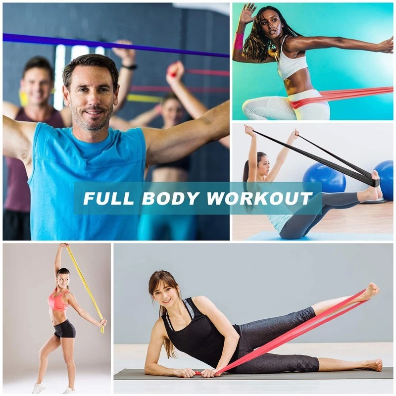 Pita Latihan Lateks Alami, Pit - Leg Home Gym Workout ulasan dan harga