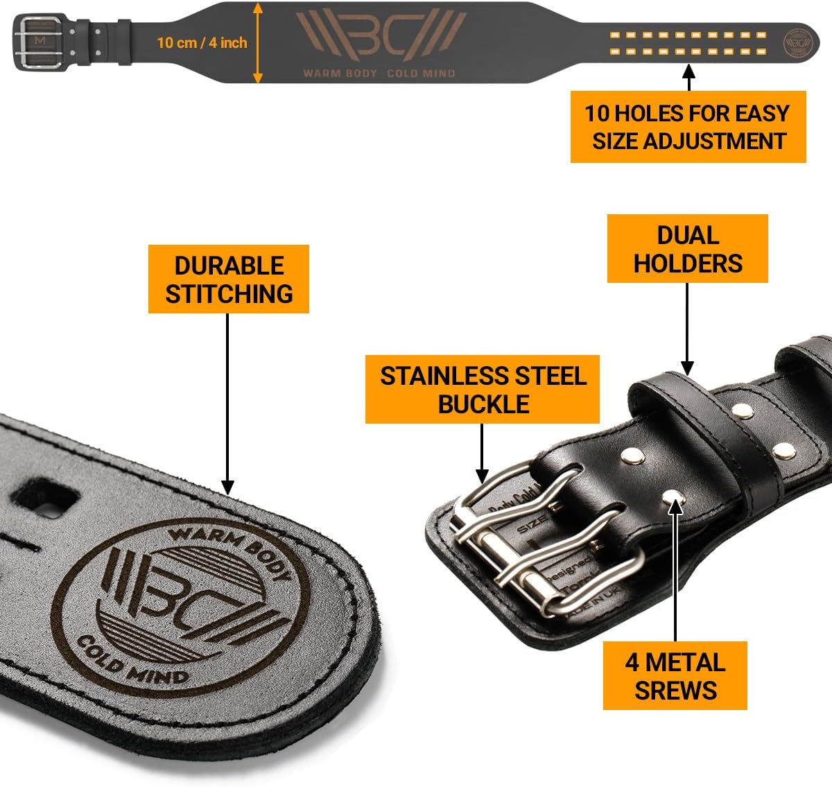 Sabuk Angkat Beban Kulit untuk - Weight Belt Lifting ulasan dan harga
