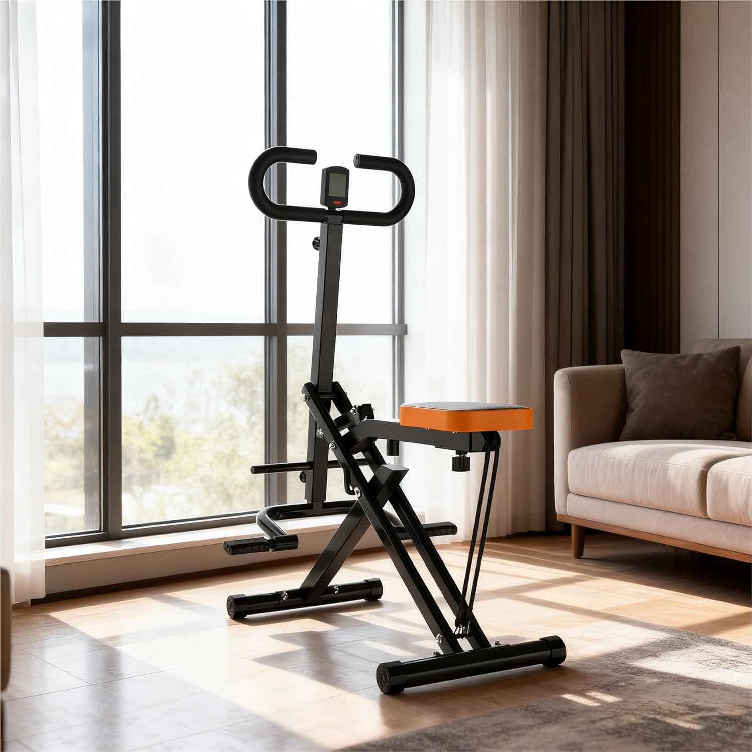 Mesin Squat untuk Rumah, Alat  - Leg Home Gym Workout ulasan dan harga