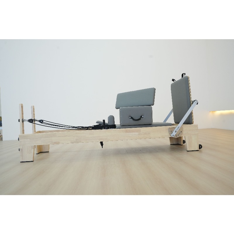 Mesin Reformer Pilates Kayu Oa - Home Gym Leg Machine ulasan dan harga
