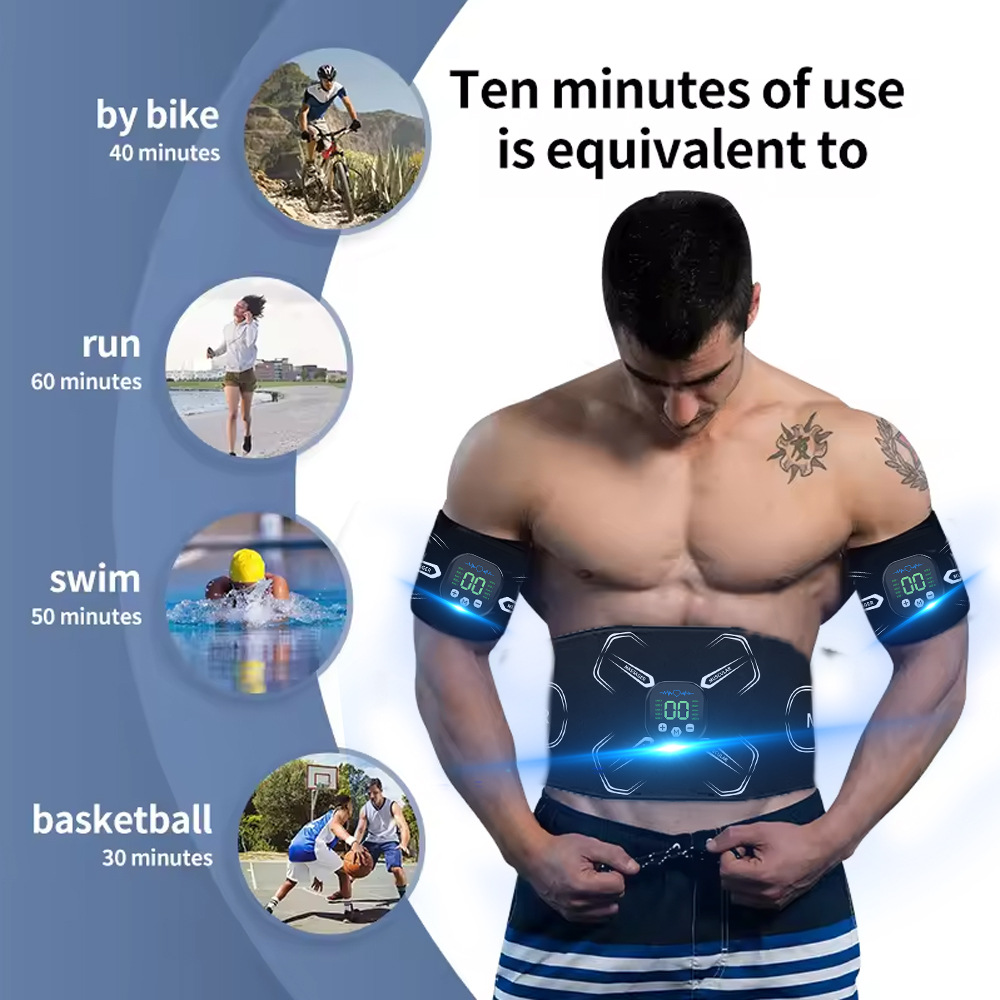 EMS Stimulator Otot Pelatih Pe - Leg Home Gym Workout ulasan dan harga
