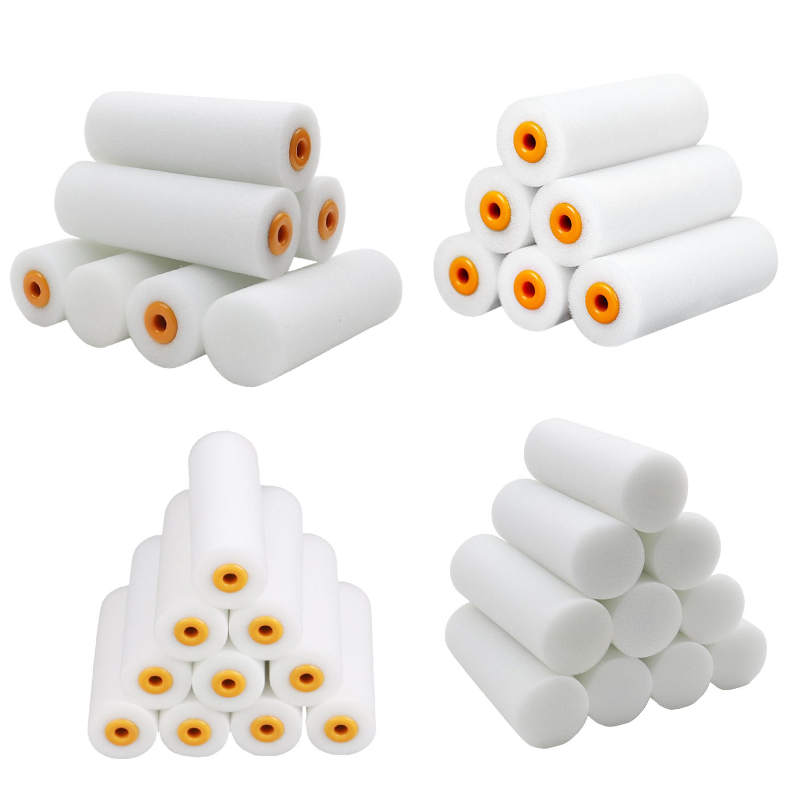 10 Pak Rol Cat Busa 4 Inci Rol - Foam Roller High Density ulasan dan harga