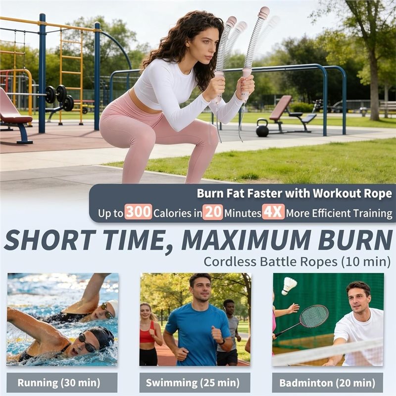 A64T-Ropeless Battle Ropes, Ta - Battle Rope Heavy ulasan dan harga